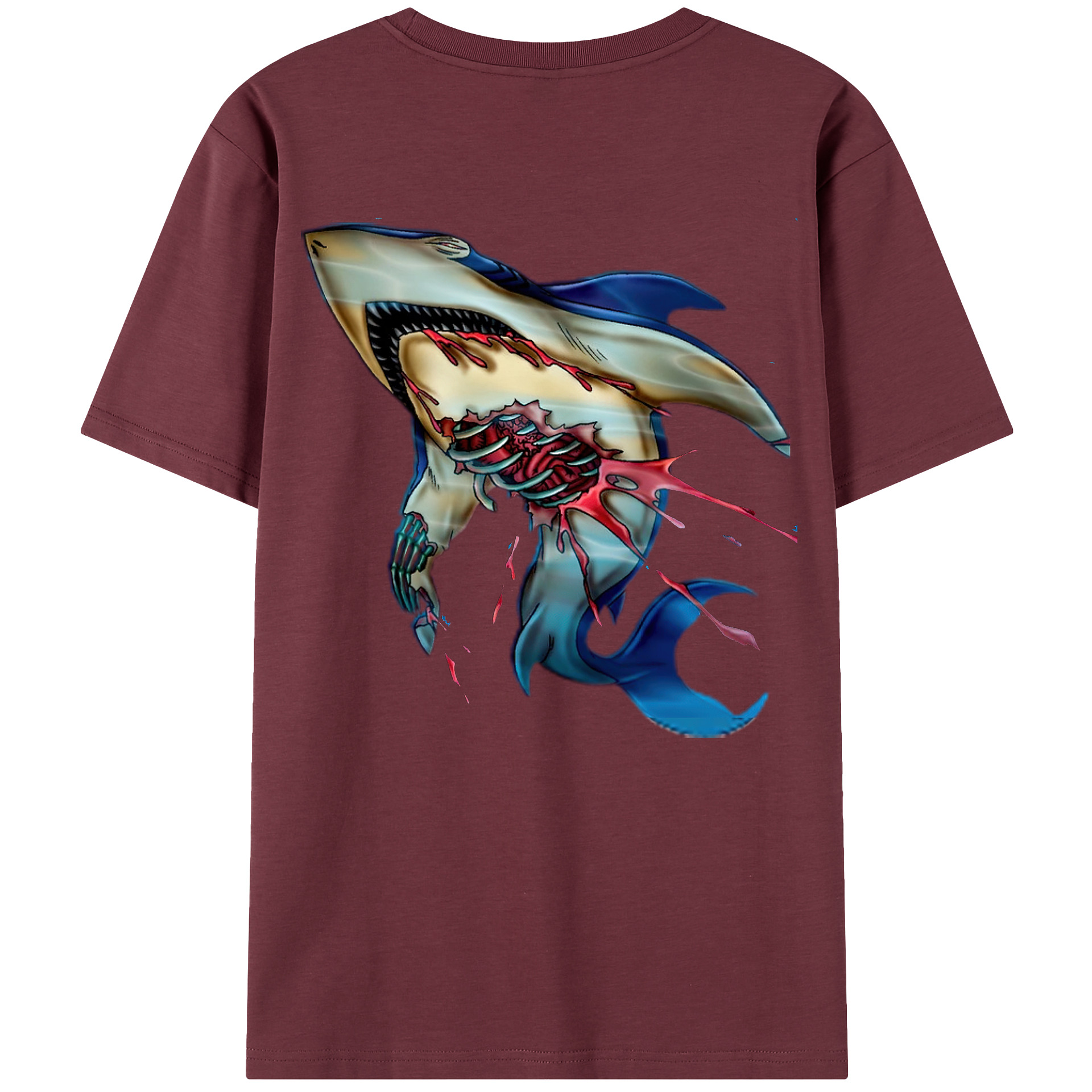 （画像用） 遊☆戯☆王 Yu-Gi-Oh! 綿100％半袖Tシャツ（背面プリント）